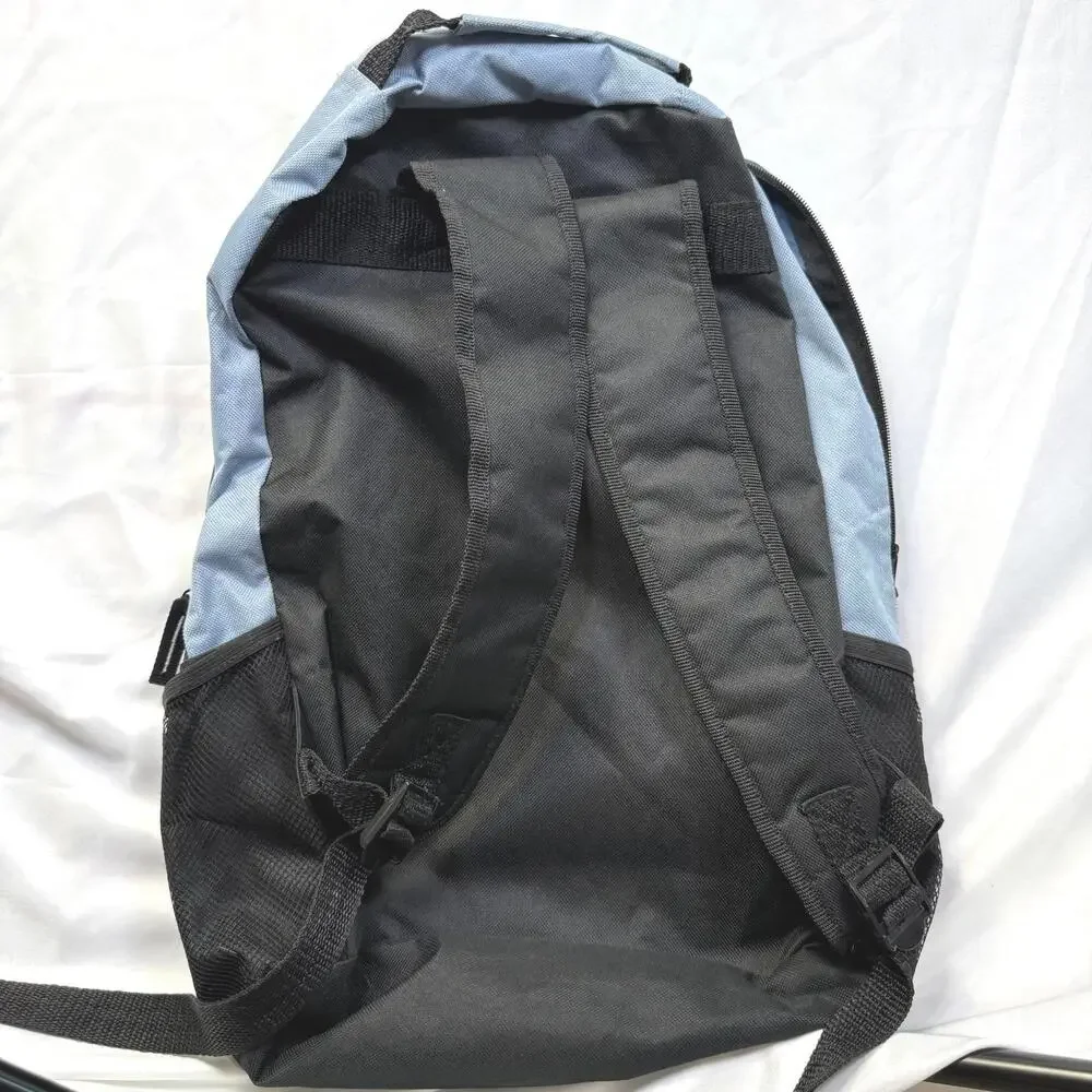 Metropack‎ Blue and Gray Backpack with Front Pocket